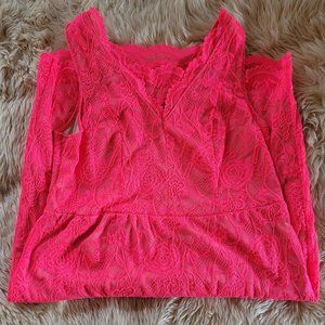 Torrid Size 1 Lace Dress Stretchy Mini Women's Plus